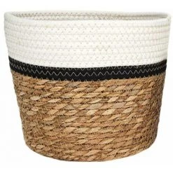 Paris Prix - Lot De 3 Paniers De Rangement "mirage" 26cm Naturel -Petit rangement Soldes Magasin 59287608 2