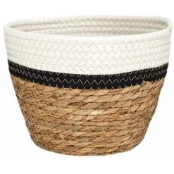 Paris Prix - Lot De 3 Paniers De Rangement "mirage" 26cm Naturel -Petit rangement Soldes Magasin 59287608 3