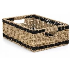 Paris Prix - Lot De 3 Paniers De Rangement "mirage" 35cm Noir 9 Paris Prix - Lot De 3 Paniers De Rangement "mirage" 35cm Noir -Petit rangement Soldes Magasin 59287877 3