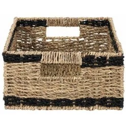 Paris Prix - Lot De 3 Paniers De Rangement "mirage" 35cm Noir 11 Paris Prix - Lot De 3 Paniers De Rangement "mirage" 35cm Noir -Petit rangement Soldes Magasin 59287877 5