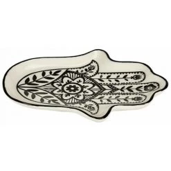 Paris Prix - Vide Poche Main En Céramique "mirage" 11cm Noir -Petit rangement Soldes Magasin 59288370 3