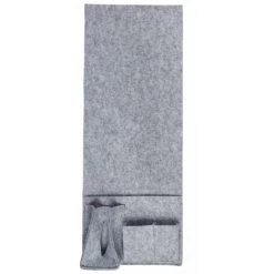 Paris Prix - Pochette De Rangement "canapé" 24cm Gris