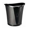 LEITZ ALLURA CORBEILLE À PAPIER EN POLYPROPYLÈNE 18 L 100% RECYCLABLE NOIR -Petit rangement Soldes Magasin 59483503 1