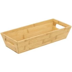 FI-VE Five - Corbeille Panière à Pain En Bambou 33 X 14 Cm - Naturel