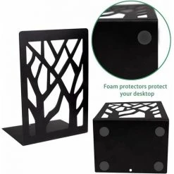 LTS FAFA Serre-livres En Métal Pour Livres Lourds, Support De Bibliothèque, Serre-livres Décoratifs Antidérapants Pour La Maison, Bouchons De Bibliothèque Noirs (3 Paires) 11 LTS FAFA Serre-livres En Métal Pour Livres Lourds, Support De Bibliothèque, Serre-livres Décoratifs Antidérapants Pour La Maison, Bouchons De Bibliothèque Noirs (3 Paires) -Petit rangement Soldes Magasin 59654645 5