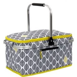 LUNCH BAG ET GLACIERE PANIER PIQUE NIQUE FRAICHEUR ZESTE 25L -Petit rangement Soldes Magasin 59676559 2