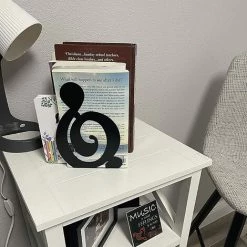 TINOR 3 Paire Serre-Livres Métal Support Pour Étagères Support De Livres Presse-Livres Porte-Livre Antidérapants Pour Enfants Ado Organisateur De Livres Pour Maison Bureau Ecole Bibliothèque Noir -Petit rangement Soldes Magasin 59683877 4