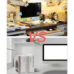 TINOR Serre-Livre En Métal Pour Livres, Anti-Rayures Porte-Livres Pour Bureau, Ecole Et Maison, Séparateurs De Livres, CD, Porte-Dossier Pour Bureaux(1 Paires) -Petit rangement Soldes Magasin 59683894 4