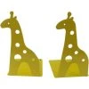 TINOR Serre-livres En Fer Antidérapant En Forme De Girafe - 21 Cm - Pour Enfants, Bibliothèque, école, Bureau, Maison - Jaune -Petit rangement Soldes Magasin 59683967 1