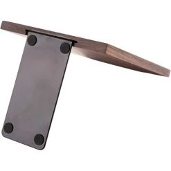 TINOR Serre Livre, Cale Livre, Support De Serre-Livres En Noyer Noir Pour étagères, Support De Rangement Pour Organisateur De Serre-Livres Antidérapant 17x13 Cm Pour La Maison, Le Bureau 11 TINOR Serre Livre, Cale Livre, Support De Serre-Livres En Noyer Noir Pour étagères, Support De Rangement Pour Organisateur De Serre-Livres Antidérapant 17x13 Cm Pour La Maison, Le Bureau -Petit rangement Soldes Magasin 59684283 5