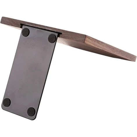 TINOR Serre Livre, Cale Livre, Support De Serre-Livres En Noyer Noir Pour étagères, Support De Rangement Pour Organisateur De Serre-Livres Antidérapant 17x13 Cm Pour La Maison, Le Bureau 7 TINOR Serre Livre, Cale Livre, Support De Serre-Livres En Noyer Noir Pour étagères, Support De Rangement Pour Organisateur De Serre-Livres Antidérapant 17x13 Cm Pour La Maison, Le Bureau – Image 5