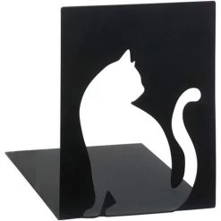 DKSFJKL Lot De 2 Serre-Livres En Métal Avec Motif De Chat -Petit rangement Soldes Magasin 59850454 3