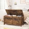 Banc De Rangement, Coffre De Rangement Avec Charnières De Sécurité, Banquette, Rangement Pour Jouet Enfant, Solide, Stable, Coffre à Jouets, Montage Facile, HOOBRO EBF100CW01 - Marron Rustique 1 Banc De Rangement, Coffre De Rangement Avec Charnières De Sécurité, Banquette, Rangement Pour Jouet Enfant, Solide, Stable, Coffre à Jouets, Montage Facile, HOOBRO EBF100CW01 - Marron Rustique -Petit rangement Soldes Magasin 59856608 1