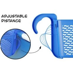 PERLE RARE Panier De Rangement, Accessoires Piscine, Cadre Métal Piscine, Porte Gobelet Piscine, Bleu, 40x28x15 Cm 10 PERLE RARE Panier De Rangement, Accessoires Piscine, Cadre Métal Piscine, Porte Gobelet Piscine, Bleu, 40x28x15 Cm -Petit rangement Soldes Magasin 59967008 4