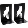 Fei Yu Owl Serre-livres En Métal Antidérapant Robuste -Petit rangement Soldes Magasin 60056257 1