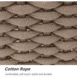 FVBJD Panier De Rangement En Corde De Coton Organisateurs De Paniers De Rangement Rectangulaires Naturels DéCoratifs Pour Chambre De BéBé, Chambre à Coucher, Salon Kaki Lot De 3 11 FVBJD Panier De Rangement En Corde De Coton Organisateurs De Paniers De Rangement Rectangulaires Naturels DéCoratifs Pour Chambre De BéBé, Chambre à Coucher, Salon Kaki Lot De 3 -Petit rangement Soldes Magasin 60100741 5