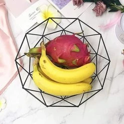 FVBJD Panier De Fruit, Corbeille à Fruits De Style Simple En Fer, Multifonctionnel Fruit Légumes Panier Bol De Fruits, Maison Cuisine Fruit Assiette Decoration 9 FVBJD Panier De Fruit, Corbeille à Fruits De Style Simple En Fer, Multifonctionnel Fruit Légumes Panier Bol De Fruits, Maison Cuisine Fruit Assiette Decoration -Petit rangement Soldes Magasin 60105050 3