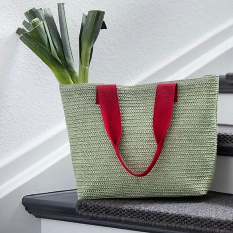 Sac Panier Remember Remember Vert Clair - Vert Clair 4 Sac Panier Remember Remember Vert Clair - Vert Clair – Image 2