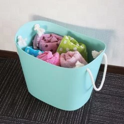 Panier De Rangement Balcolore M Hachiman Bleu Clair - Bleu Clair -Petit rangement Soldes Magasin 60149644 2