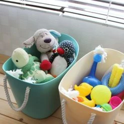 Panier De Rangement Balcolore M Hachiman Bleu Clair - Bleu Clair -Petit rangement Soldes Magasin 60149644 3