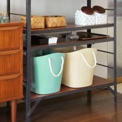 Panier De Rangement Balcolore M Hachiman Bleu Clair - Bleu Clair -Petit rangement Soldes Magasin 60149644 4