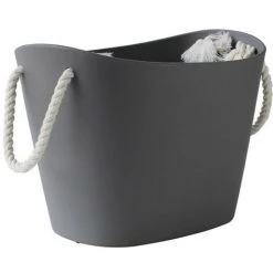 Panier De Rangement Balcolore Mini Hachiman Gris - Gris