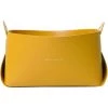 ENLENK Panier De Rangement En Faux Cuir Avec Poignées, 14 * 26 * 12.5 Cm Rangement Maquillage, Rangement Pour Salle De Bain, Maison Et Buanderie, Maison Décoration(jaune) -Petit rangement Soldes Magasin 60168191 1