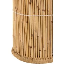LES TENDANCES Panier De Rangement Rond Bambou Naturel Guapa - Lot De 2 -Petit rangement Soldes Magasin 60191168 4