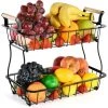 READCLY Panier De Fruits De Comptoir à 2 Niveaux Pour Légumes De Cuisine Panier De Fruits Bol Support Rectangle En Métal Panier De Rangement De Fruits Rack De Stockage De Collations Organisateur De Cuisine 1 READCLY Panier De Fruits De Comptoir à 2 Niveaux Pour Légumes De Cuisine Panier De Fruits Bol Support Rectangle En Métal Panier De Rangement De Fruits Rack De Stockage De Collations Organisateur De Cuisine -Petit rangement Soldes Magasin 60216137 1