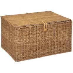 Atmosphera - Set De 3 Malles De Rangement En Rotin - Naturel -Petit rangement Soldes Magasin 60354479 5