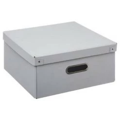 FIVE SIMPLY SMART Boîte De Rangement Pliable "Mate" 31cm Blanc