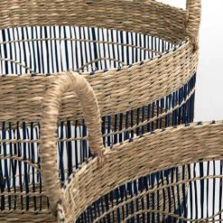 Amadeus - Set De 2 Panier Mer Egee Bleu - Multicolore 6 Amadeus - Set De 2 Panier Mer Egee Bleu - Multicolore -Petit rangement Soldes Magasin 60470006 2