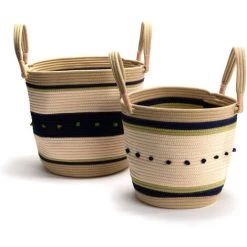 Amadeus - Set De 2 Panier Mer Egee - Multicolore