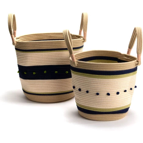 Amadeus - Set De 2 Panier Mer Egee - Multicolore 3 Amadeus - Set De 2 Panier Mer Egee - Multicolore