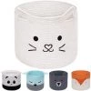EINEMGELD Panier à Linge Pliable En Corde De Coton, Panier à Jouets Panier De Rangement Pour Enfants, Vêtements, Décoration De Chambre, Panier Cadeau Pour Animal De Compagnie, Panier Pour Chat, Chien -Petit rangement Soldes Magasin 60671043 1