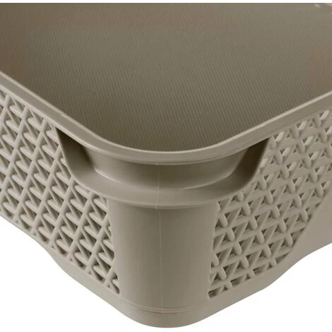 KEEEPER Mini Panier, DIN A5, 26,5 X 20 X 7 Cm, Mirko, Marron 6 KEEEPER Mini Panier, DIN A5, 26,5 X 20 X 7 Cm, Mirko, Marron – Image 4