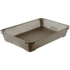 KEEEPER Mini Panier, DIN A4, 36 X 26,5 X 7 Cm, Mirko, Marron