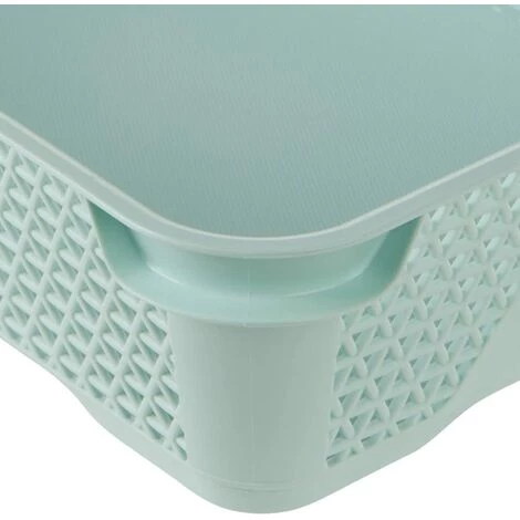 KEEEPER Mini Panier, DIN A5, 26,5 X 20 X 7 Cm, Mirko, Bleu 6 KEEEPER Mini Panier, DIN A5, 26,5 X 20 X 7 Cm, Mirko, Bleu – Image 4