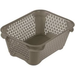 KEEEPER Mini Panier, DIN A7, 16 X 12 X 7 Cm, Mirko, Marron