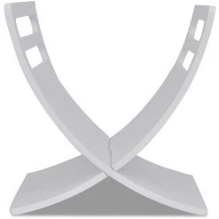 FIMEI Porte-revue En Bois Blanc -Petit rangement Soldes Magasin 60965857 3