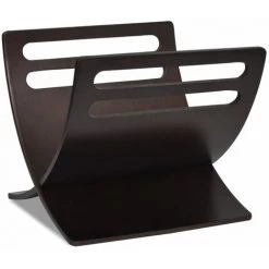 FIMEI Porte-revue En Bois Marron -Petit rangement Soldes Magasin 60965979 5