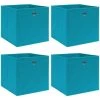 FIMEI Boîtes De Rangement 4 Pcs Bleu Azuré 32x32x32 Cm Tissu -Petit rangement Soldes Magasin 60973018 1