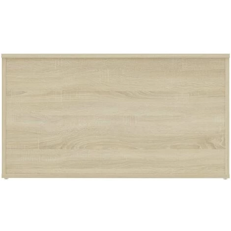 FIMEI Coffre De Rangement Chêne Sonoma 84x42x46 Cm Bois D'ingénierie 7 FIMEI Coffre De Rangement Chêne Sonoma 84x42x46 Cm Bois D'ingénierie – Image 5