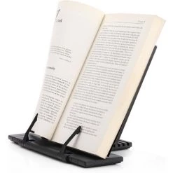 EINEMGELD Support De Lecture Portable Support Livre De Cuisine Pour Cuisine Et Bureau En Métal Pliable -Petit rangement Soldes Magasin 61194495 2