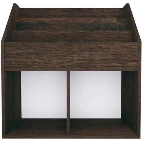 SUPERMARKET Porte-revue Pour Enfants 71x30x78,5 Cm Aggloméré Chêne Fumé 6 SUPERMARKET Porte-revue Pour Enfants 71x30x78,5 Cm Aggloméré Chêne Fumé – Image 4