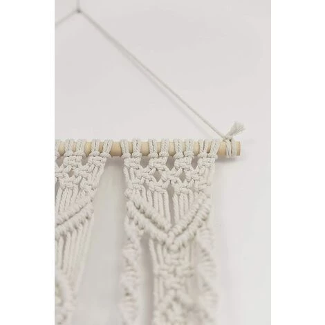 EINEMGELD Décoration De Pot De Fleur En Fil De Macramé - Décoration Murale Boho Fleur Panier Suspendu Maison Corde De Coton Pour Utilisation Intérieure Et Extérieure 6 EINEMGELD Décoration De Pot De Fleur En Fil De Macramé - Décoration Murale Boho Fleur Panier Suspendu Maison Corde De Coton Pour Utilisation Intérieure Et Extérieure – Image 4