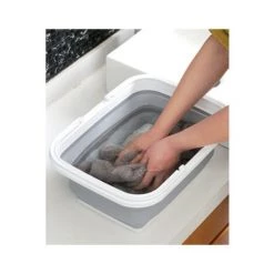 Éviers Pliables Paniers De Pique-Nique De Camping Panier À Linge Pliant Seaux À Glace Pliables Bol De Vaisselle Pliable Avec Poignées Pour Laver La Vaisselle Randonnée Blanchisserie À La Maison -Petit rangement Soldes Magasin 61332871 4