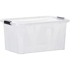 FIMEI Boîtes De Rangement Avec Couvercles 5 Pcs Transparent 14 L 10 FIMEI Boîtes De Rangement Avec Couvercles 5 Pcs Transparent 14 L -Petit rangement Soldes Magasin 61380116 4