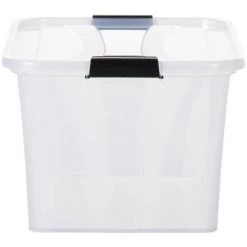 FIMEI Boîtes De Rangement Avec Couvercles 5 Pcs Transparent 14 L 11 FIMEI Boîtes De Rangement Avec Couvercles 5 Pcs Transparent 14 L -Petit rangement Soldes Magasin 61380116 5