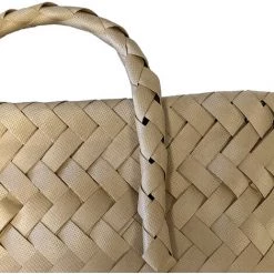 ZEN ET ETHNIQUE Panière Déco En Polypropylène Tressé 43 Cm -Petit rangement Soldes Magasin 62019690 3